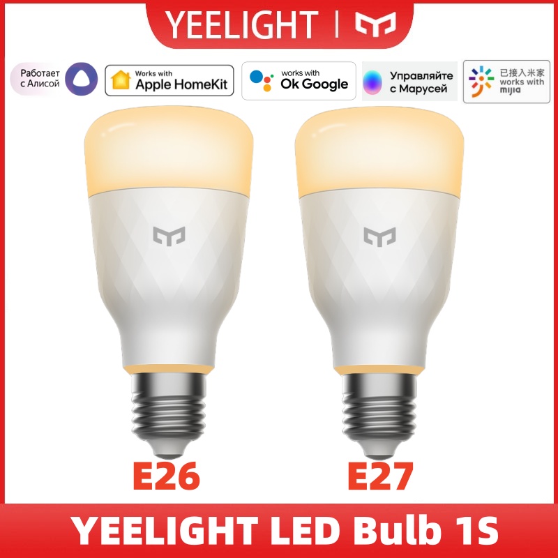 Yeelight Light Smart Bulb - Lampu LED Yeelight 1S E26/E27, Cahaya
