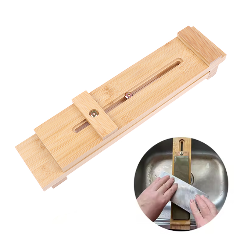 Bamboo Whisk Chasen - Penyangga Batu Asah Teleskopik yang Dapat