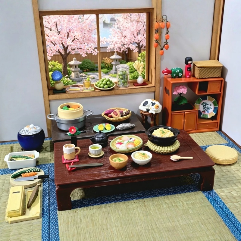 Japanese Lifestyle Japanese - Mainan Makanan Miniatur RE-MENT Asli Tersedia,