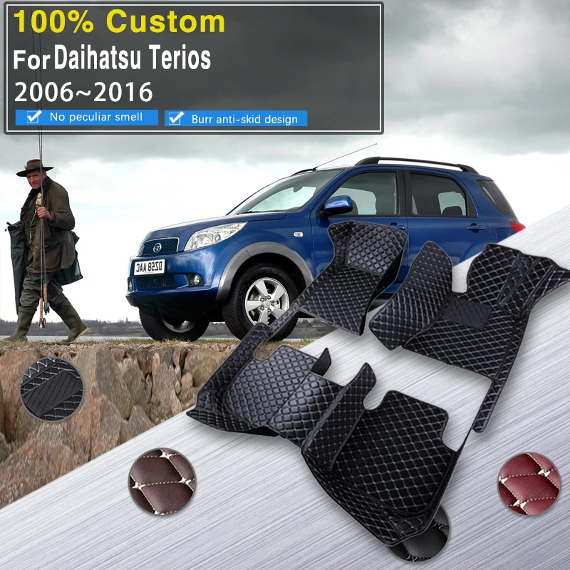 Tatami Mat Rush - Karpet Lantai Mobil 3D untuk Daihatsu