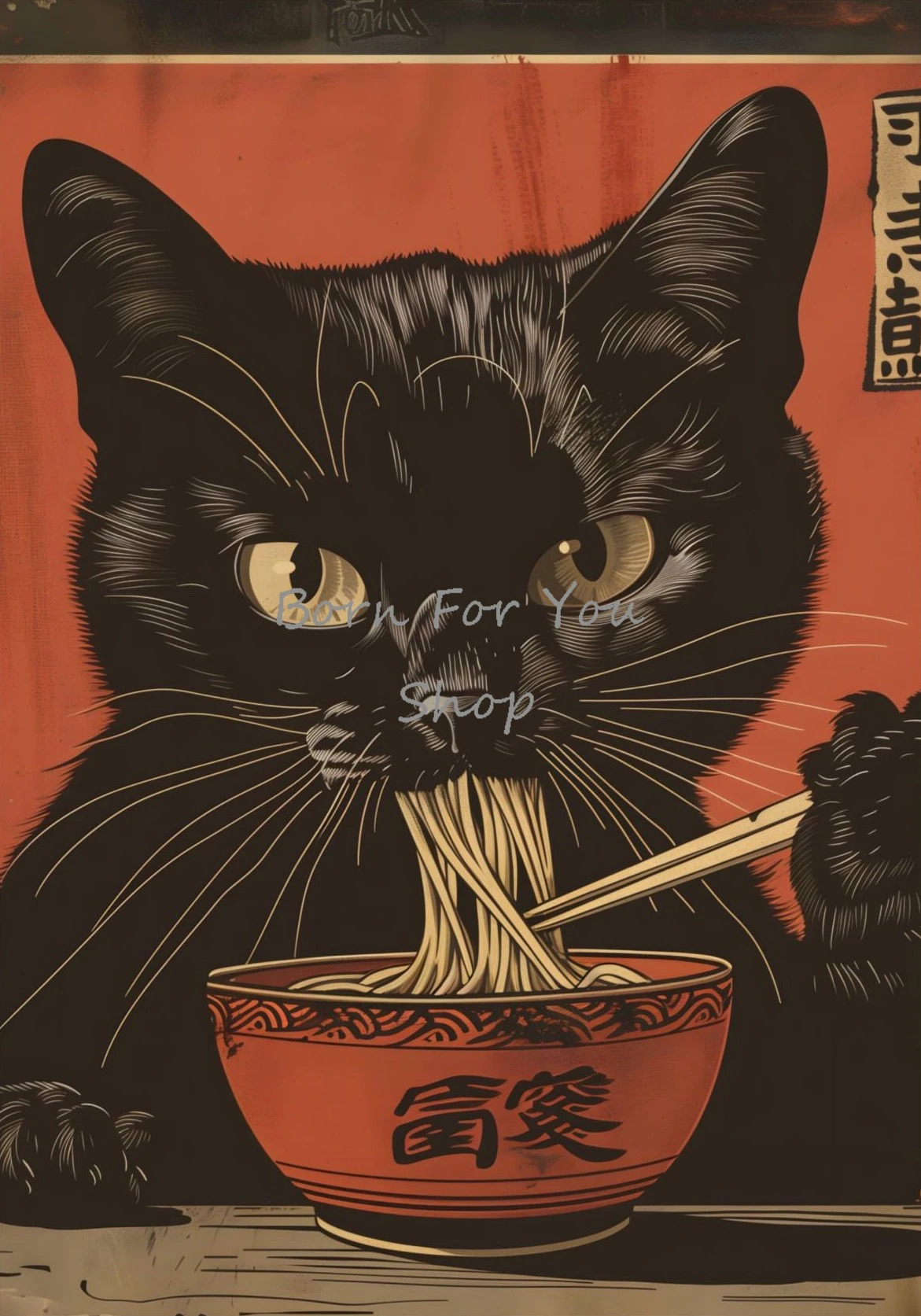 Poster Minum Teh Mie Makan Kuc - Japanese Lifestyle Japanese ulasan dan harga