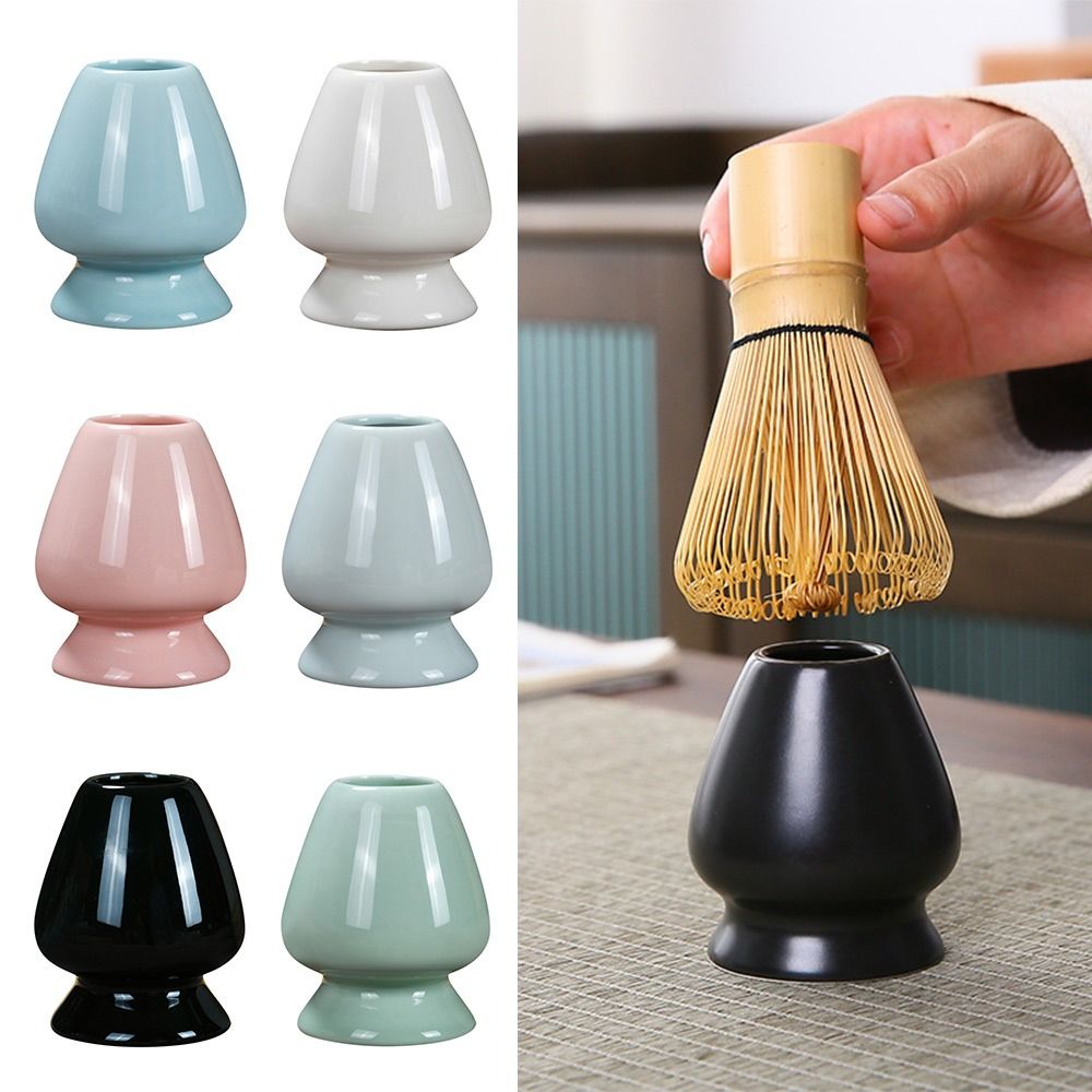 Penyangga Matcha Keramik Berku - Bamboo Whisk Chasen ulasan dan harga