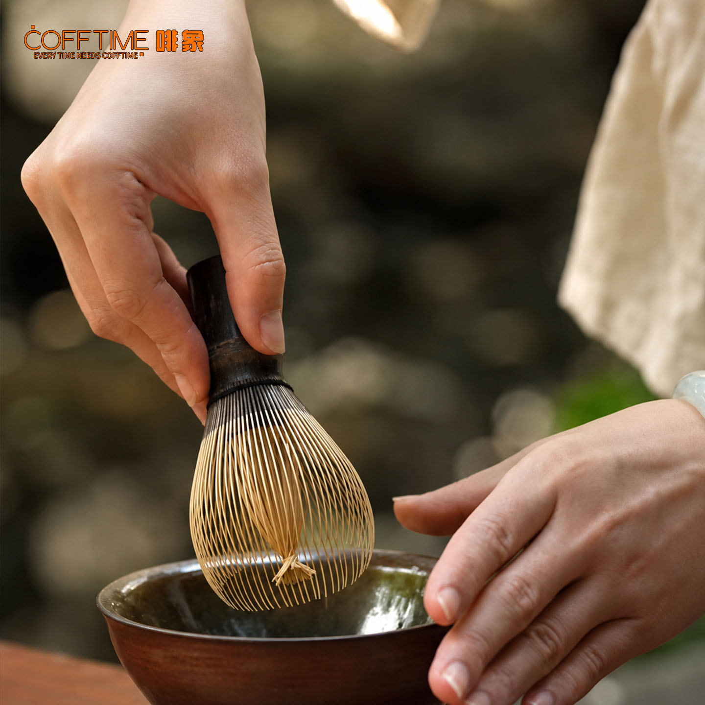 COFFTIME 100 Prongs Matcha Whi - Bamboo Whisk Chasen ulasan dan harga