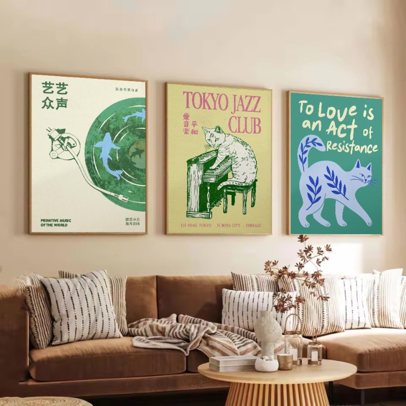 Lukisan Kanvas Poster Pemandan - Japanese Lifestyle Japanese ulasan dan harga